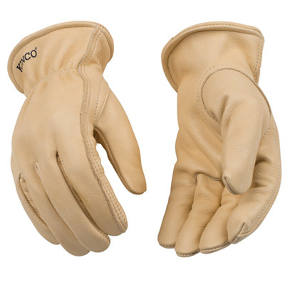 Full Grain Cowhide Gloves, Tan, Men's XXL