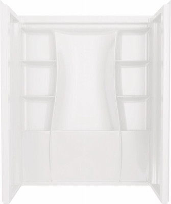 Classic 500 Shower Wall Set, Gloss White, 60 x 32 In.