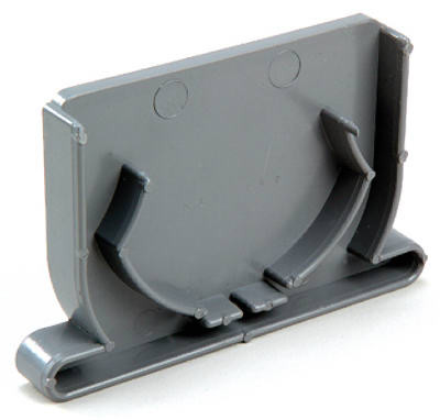 Gray Channel End Cap