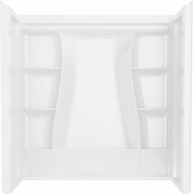 Classic 500 Bathtub Wall Surround, Gloss White, 60 x 30 In.