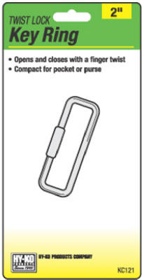 Twist Lock Key Ring (5 pieces)