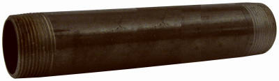 Black Steel Pipe, Threaded, 1/4 In. x 10 Ft.