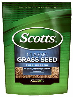 Classic Grass Seed Sun & Shade Mix, 7 Lbs., Covers 5,600 Sq. Ft.