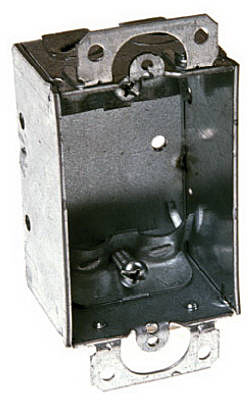 Non Gangable Switch Box, 3 x 1-1/2 In. Deep