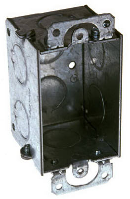 Gangable Switch Box, 3 x 2 In. Deep