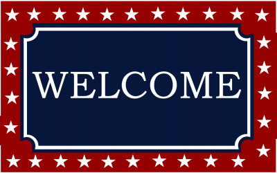 18x30" WelcomeSR DR Mat