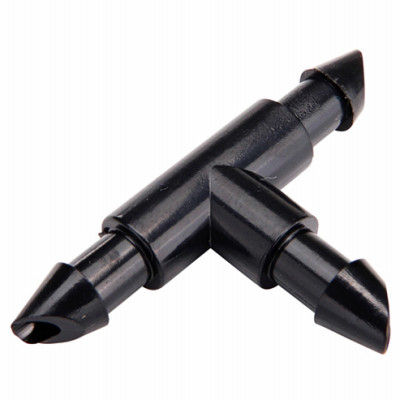 Barbed Tee, 1/4-In., 25-Pack