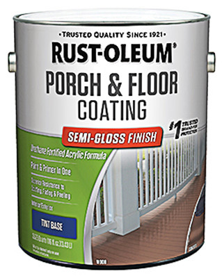 Porch & Floor Urethane Finish Paint, Semi Gloss, Tin Base, Gallon (2 pieces)