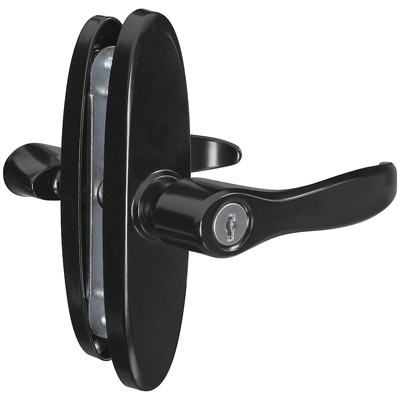 Screen & Storm Door Lever Latch, Black