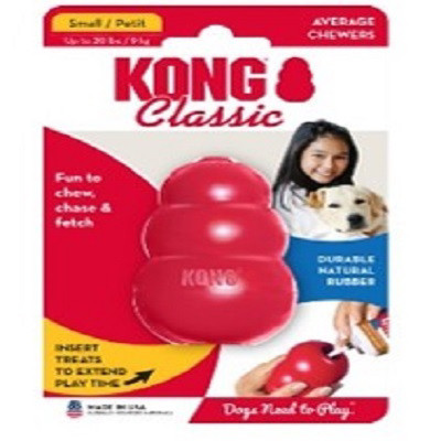 Classic Dog Toy, Red, Small