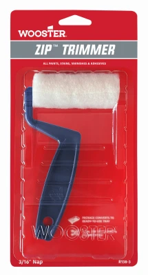 Zip Trim Mini Paint Roller & Tray, 3 In.