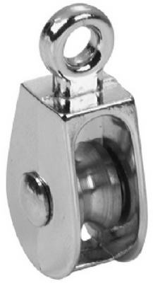 Rigid Eye Single Pulley, #0174, 1/2-In.