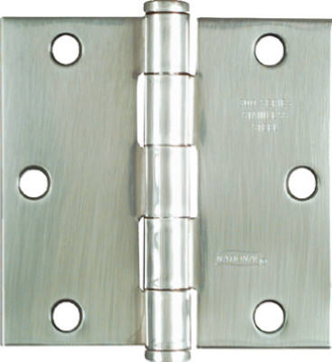 3-1/2 In. Stainless Steel Square Corner Door Hinge