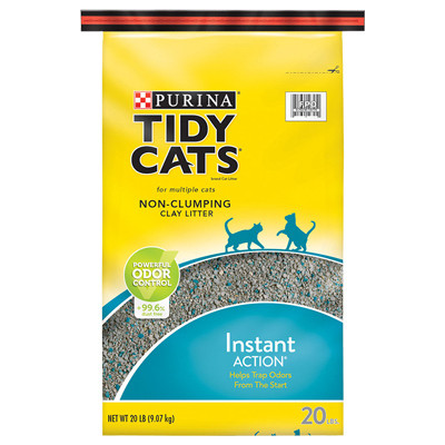 Cat Litter, Immediate Odor Control, 20 Lb. Bag