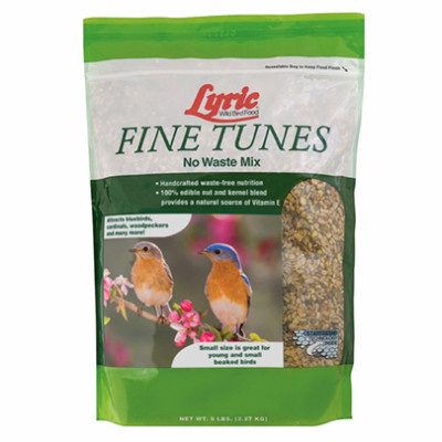 Fine Tunes Wild Bird Food, No Waste Mix, 5 Lbs.