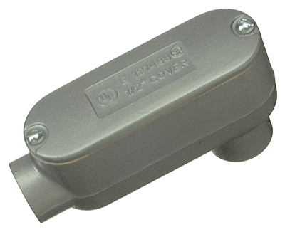 Threaded Oval Conduit Body, Type LB, 1-1/2-In.