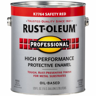 Professional 400 Enamel Paint, Safety Red, 1-Gallon (2 pieces)