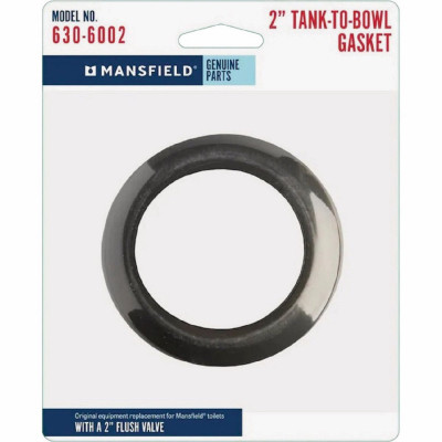 Toilet Tank-To-Bowl Gasket, Mansfield 2-Pc.