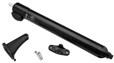 Touch 'N' Hold Storm/Screen Door Closer, Black