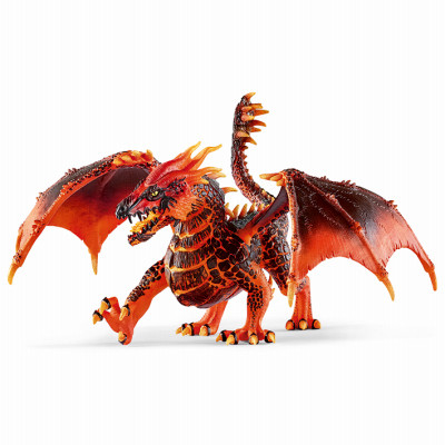 Eldrador Lava Dragon Toy Animal Figure, Ages 3 & Up (2 pieces)