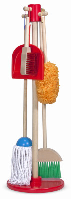 Let's Play House! Dust, Sweep & Mop Set, 6-Pc. (4 pieces)