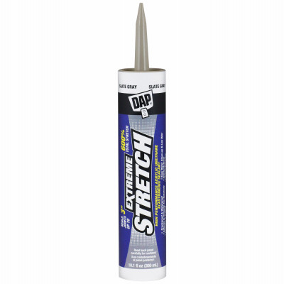 Extreme Stretch Premium Urethanized Sealant, Slate Gray, 10.1-oz.
