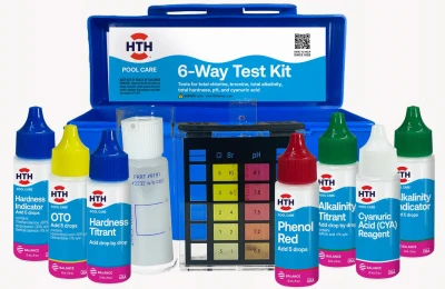 Pool Care 6-Way Test Kit, 100 Tests