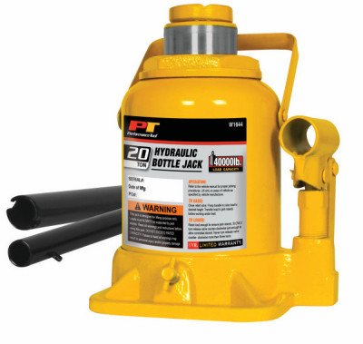 20-Ton Shorty Hydraulic Bottle Jack