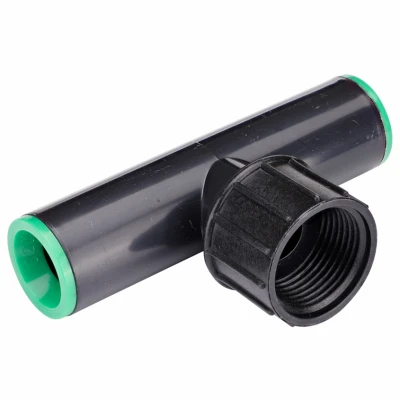 Compression Swivel Tee, 1/2 x 1/2 x 3/4-In. FPT