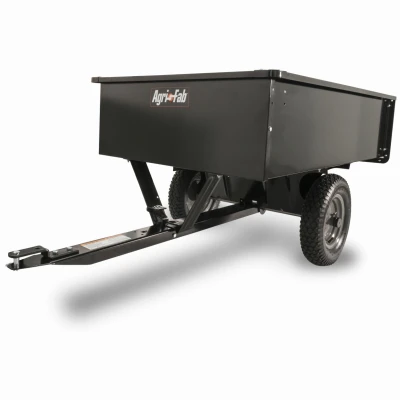 Tow Behind Steel Cart, 12 Cu. Ft.