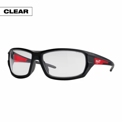 High Performance Safety Glasses, Clear Fog-Free Lenses