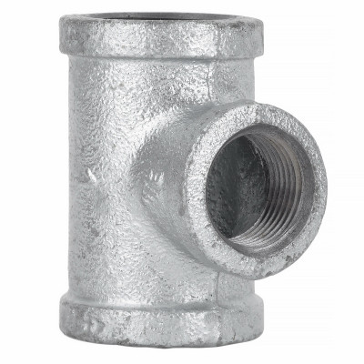 1 x 1 x 3/4 In. Galvanized Pipe Reducing Tee