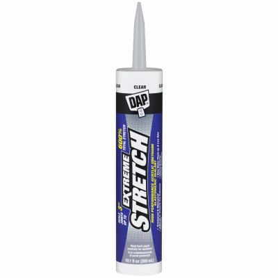 Extreme Stretch Premium Urethanized Sealant, Clear, 10.1-oz.