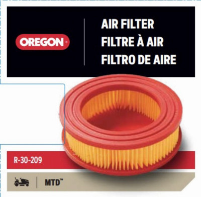 Oregon R-30-209 Air Filter for Walk Behind Mowers & Lawn Edgers