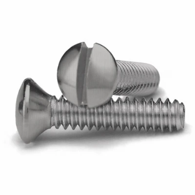 Wall Plate Screws, Nickel, 1/2-In., 10-Pack