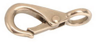 Stainless Steel Rigid Round Eye Quick Snap, 5/8 In.