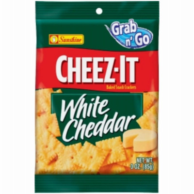 White Cheddar Snack Crackers, 3 oz. (6 pieces)