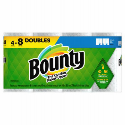 Select-A-Size Paper Towels, White, 4 Double Rolls (6 pieces)