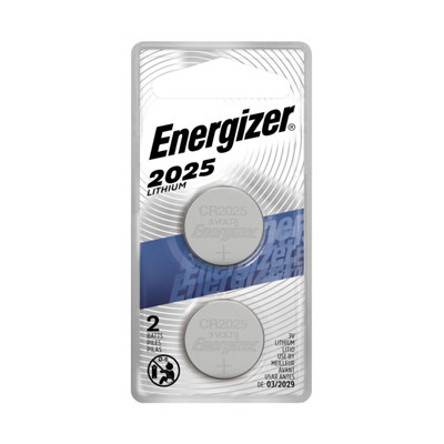 3V Lithium Coin Batteries, 2025, 2 Pack (10 pieces)