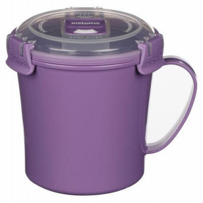 Travel Soup Mug, Microwaveable, 2.8 Cup (6 pieces)
