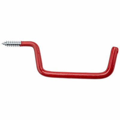 Ladder Screw Hook, Vinyl-Coated, 6 In.
