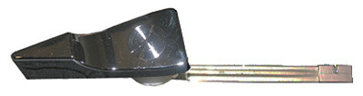Toilet Tank Flush Trip, Chrome, Plastic Arm, American Standard, 4 In.