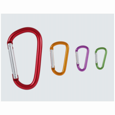 Interlocking Spring Snap, Steel, Assorted Sizes, Colors, 4-Pk. (10 pieces)