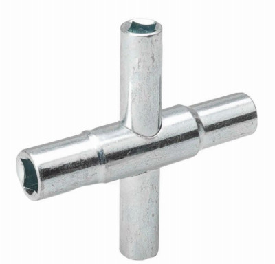 4-Way Sillcock Key, Square Stems