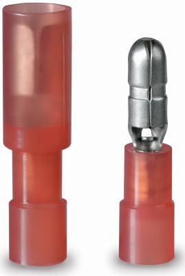 Snap Plug Receptacle, Female/Male, 22-18 AWG, 10-Pk.