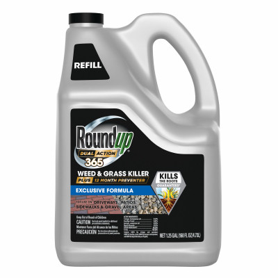 Dual Action 365 Weed & Grass Killer Refill, 1.25 Gallon