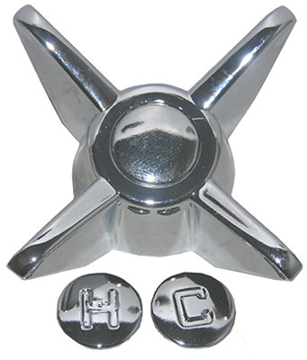 American Standard 4-Point Colony Faucet Handle, Chrome