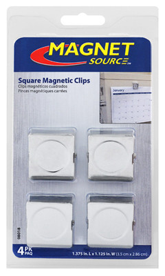 Ceramic Magnetic Clips, Small, 4-Pc.