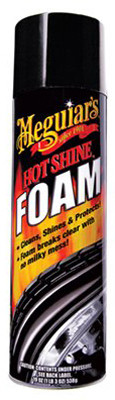 Hot Shine Tire Foam, 19 oz.