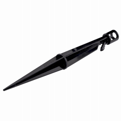 Sprinkler Stake, 4 in. Riser, Plastic, 8-In. 3-Pack